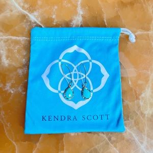 Kendra Scott Turquoise earrings gold